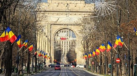 Bucharest National Day Parade: 2,500 Troops, 190 Vehicles, 45 Aircraft