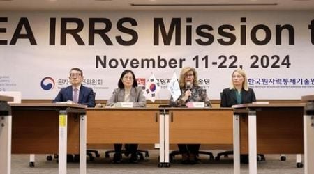 IAEA calls on S. Korea to consolidated nuclear safety regulations to improve effectiveness