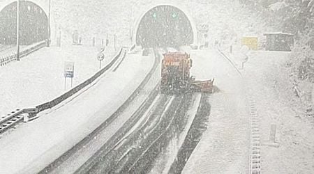 Snow and wind bring chaos to Croatian motorways