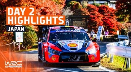 Day 2 Highlights | WRC FORUM8 Rally Japan 2024