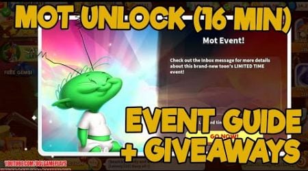 MOT (UNLOCKED IN 16 MIN) EVENT GUIDE AND GIVEAWAYS - LOONEY TUNES WORLD OF MAYHEM