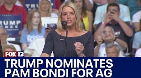 Trump nominates Pam Bondi for attorney general | FOX 13 Seattle