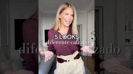 5 looks con calzado -madre in Spain- #outfitsdemoda #calzadodemujer