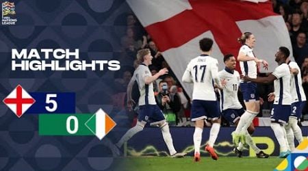 England vs Ireland | 5-0 | Highlights | UEFA Nations League 2024-25