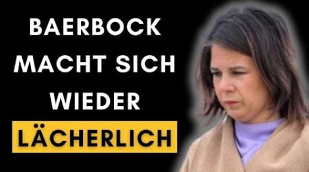 Peinlich: Baerbock droht China mit Sanktionen