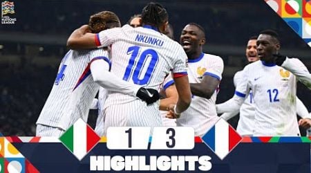 Italia Francia | 1-3 | Gli Highlights | UEFA Nations League 2024-25