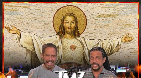 TMZ TV Hot Take: A.I. Jesus Greets Parishioners in Switzerland