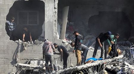 Little hope that arrest warrants for Israeli leaders will cool onslaught in Gaza as at least 24 killed in fresh strikes