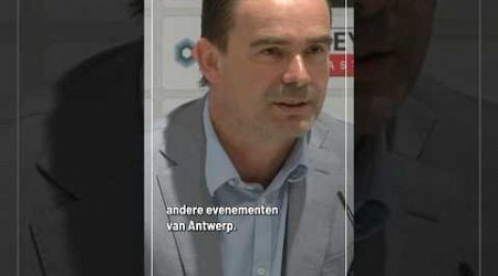 Marc Overmars hervat taken bij Antwerp na schorsing #gva