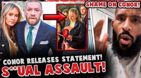 Conor McGregor issues STATEMENT on S**UAL ASSAULT CASE! *FOOTAGE* Demetrious Johnson SCOLDS CONOR!