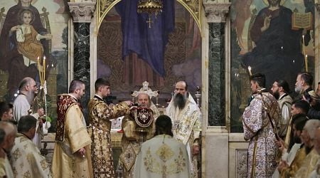 Bulgarian Patriarch Daniil Celebrates Solemn Service for St. Alexander Nevsky Cathedral's Centenary