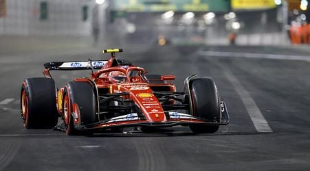 F1: Sainz second, Leclerc fourth on Las Vegas grid