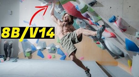 The hardest indoor boulder in Sweden