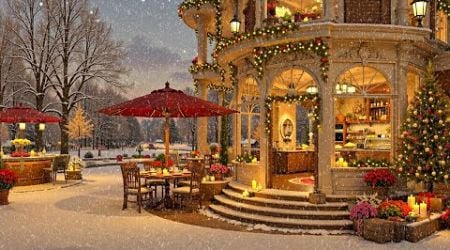 Jazz Relaxing Music at Christmas Coffee Shop Ambience ~ Smooth Christmas Jazz Instrumental Music