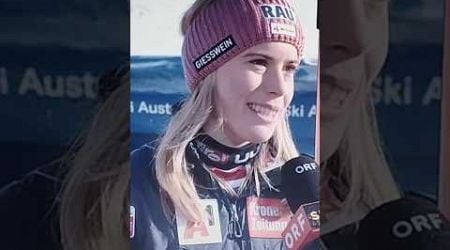 Katharina Liensberger Interview Slalom Gurgl 2024