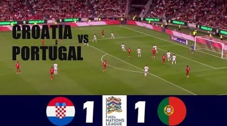 Croatia vs Portugal 1-1 | 2024 UEFA Nations League | Match Highlights