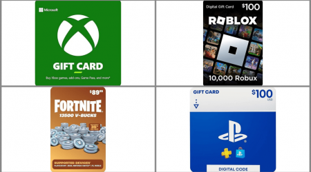 Grab these PS, Xbox, Fortnite, and Roblox gift cards on sale right now