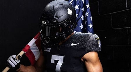 Black Knights' 2024 Army-Navy uniform honors legacy of 101st Airborne Division