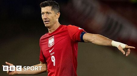 Poland's Lewandowski set to miss Scotland visit