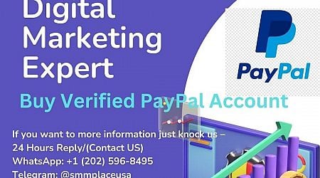 Buy Verified Paypal Account-99% Safe