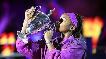 Coco Gauff wins WTA Finals for the first time by rallying to beat Zheng Qinwen