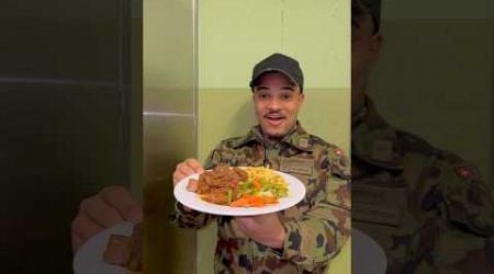 Essen in der Schweizer Armee