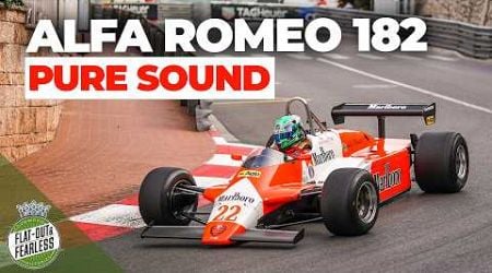 &#39;80s V12 F1 sounds around Monaco can&#39;t be beaten | 1982 Alfa Romeo 182