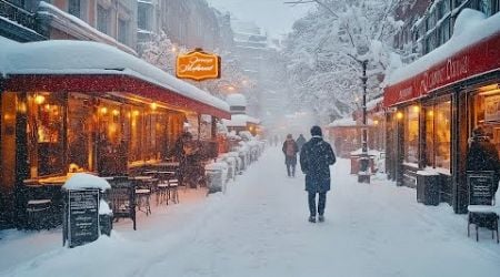 Norway - Freezing Cold 4K HDR Walking Tour