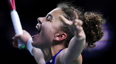 Jasmine Paolini and Italy beat Slovakia to win the Billie Jean King Cup