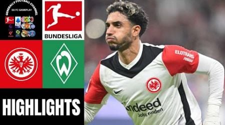 Eintracht Frankfurt vs SV Werder Bremen 11.Spieltag Bundesliga Highlights