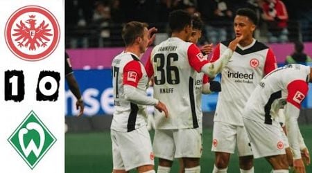 Eintracht Frankfurt - Werder Bremen 1-0 Highlights | Bundesliga - 2024/2025