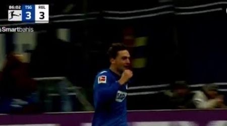 Jacob Bruun Larsen Goal - TSG Hoffenheim vs RB Leipzig (4-3), Goals Results And Extended Highlights