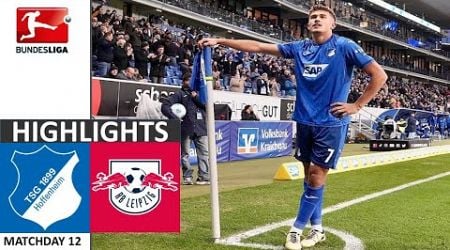 Hoffenheim vs Leipzig 4-3 | Bundesliga 2024/25 Highlights