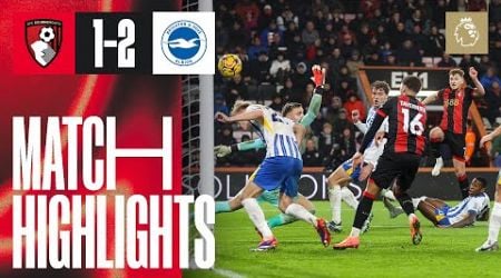 Brooks goal not enough againt ten-man Seagulls | AFC Bournemouth 1-2 Brighton