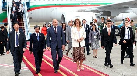 President Radev Arrives on Official Visit in Vietnam 