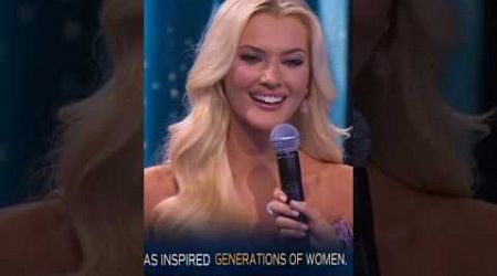 Miss Universe 2024 Winning Answer : DENMARK Victoria Kjaer | TOP 5 Final Question