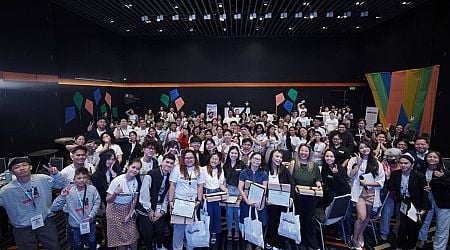 Young people gather for the creation of the National Children's Agenda