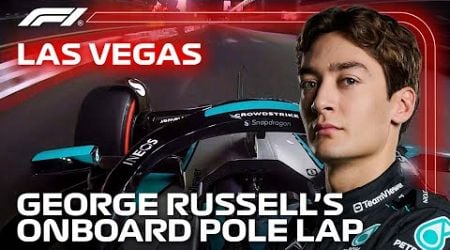 George Russell&#39;s Pole Lap | 2024 Las Vegas Grand Prix | Pirelli