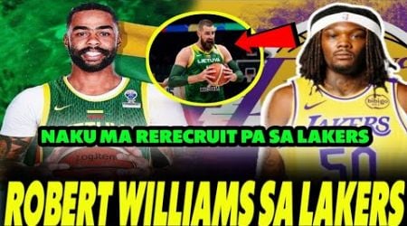 TALINO NI DLO BIGLANG GUSTO MAGLARO SA LITHUANIA EH RERECRUIT SI JONAS VALANCIUNAS SA LAKERS.