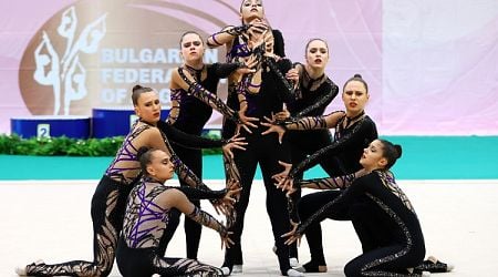 Bulgaria's Senior, Junior National Teams Win Medals at World Aesthetic Group Gymnastics Championships in Estonia