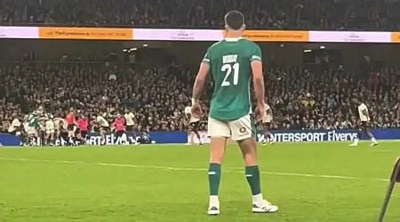 Conor Murray hilariously mocked by ex-Ireland teammate as he's forced into emergency role late on vs Fiji