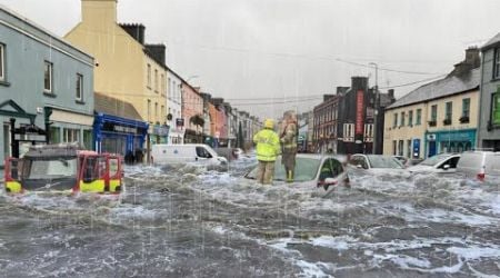 5 Minutes ago, Chaos in Ireland! Storm Bert brings major flooding to Donegal, houses submerged