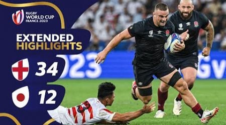 England triumph over Brave Blossoms | England v Japan | Rugby World Cup 2023 Extended Highlights