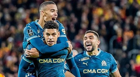 Marseille Beat Lens 3-1 To Stay In Touch With Ligue 1 Leaders PSG