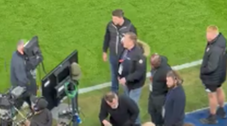 Roy Keane involved in heated confrontation with fan at Manchester United match