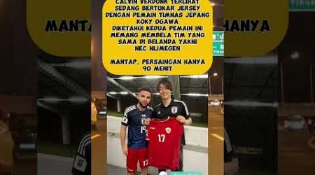 VERDONK DAN KOKY BERTUKAR JERSEY #timnasindonesia #football #pssiindonesia