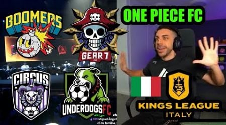 DjMaRiiO REACCIONA A LOS ESCUDOS DE LA KINGS LEAGUE ITALIA