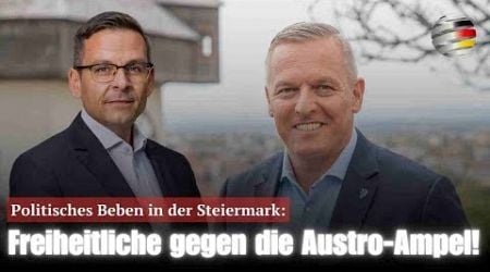 Politisches Beben in der Steiermark: Freiheitliche gegen die Austro-Ampel! | Gerald Grosz