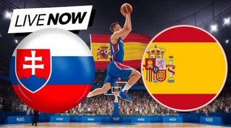 Slovakia Republic vs Spain Basketball Live Europe Basketball Championship Qualifier