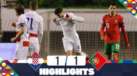 Croatia vs Portugal | 1-1 | Highlights | UEFA Nations League 2024-25 | portugal vs coratia